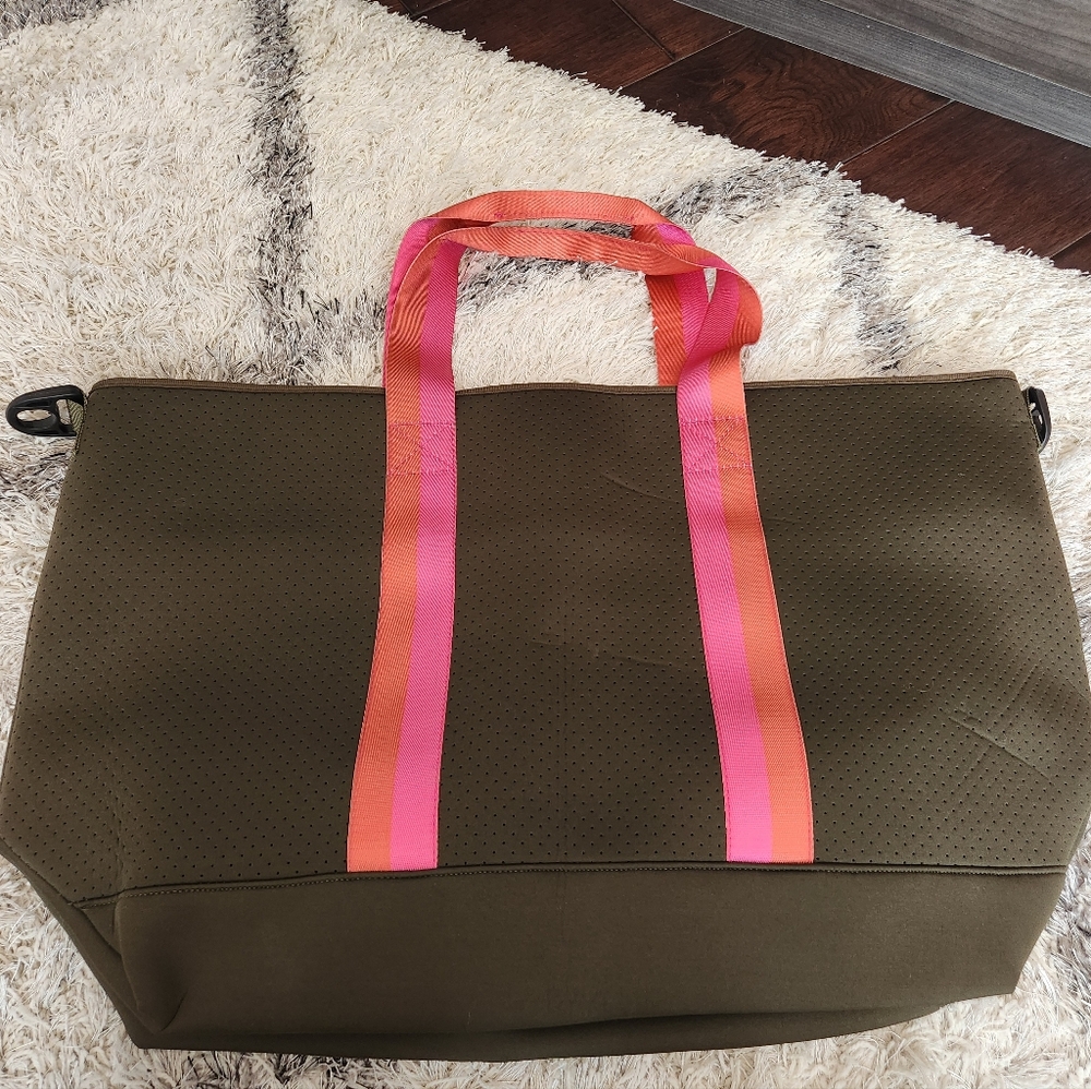 Social Threads overnight bag.